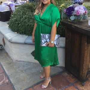 ZARA green dress